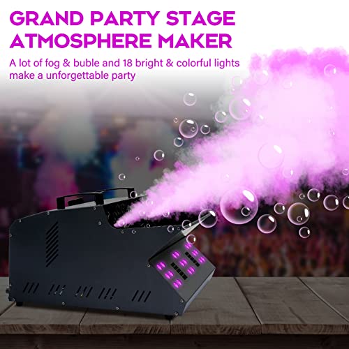 Tc-Home 363X 3000W Stage Bubble Fog Machine thumb #4