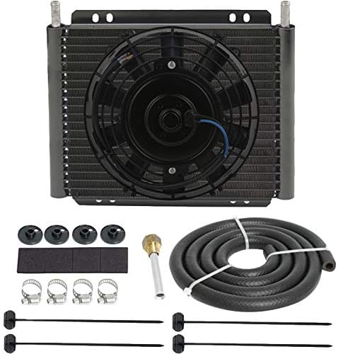 Kit de resfriador de óleo da transmissão American Volt com ventoinha elétrica 12 V – 1 conjunto