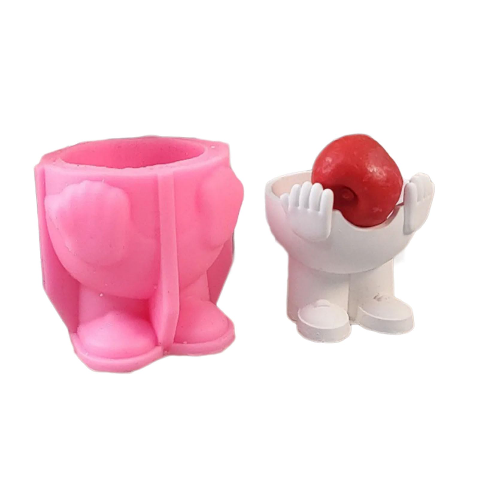 Egg Tray Silicone Mold Egg Rack Table Utensil Resin Mold Hand Hold Egg Cup Plaster Mold Baking Mold