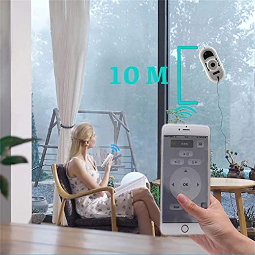 Robot-Limpiacristales-Sophinique-Robot-de-Limpieza-de-Ventanas-Limpiador-de-Ventanas-Control-Remoto-y-operacion-Bluetooth-12piezas-Panos-de-Limpieza