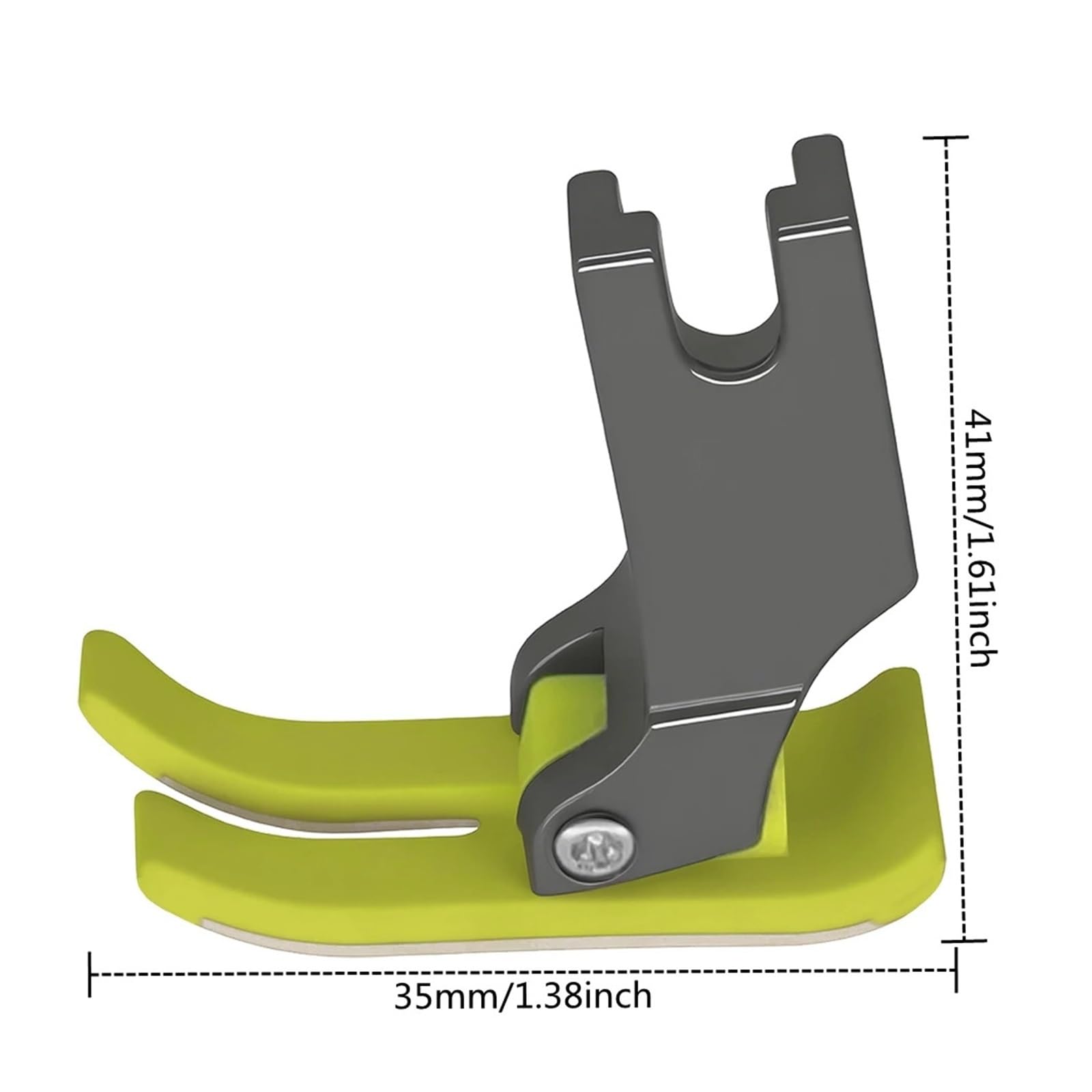 1-5 Szt. Cienkie, Grube Tkaniny Uniwersalna Stopka Dociskowa Plastikowa Nieprzywierająca Do Przemysłowych Akcesoriów Maszyn Szycia(5Pcs)