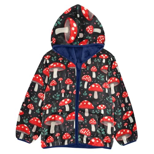 CHIFIGNO Game Controllers Toddler Boy Hoodies Toddler Zip up Hoodie Boy Winter Coat Thick Warm Outerwear 3T