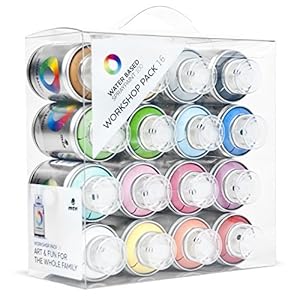 MTN Spray Paint Packs – Water Based 100 Workshop 16 Pack