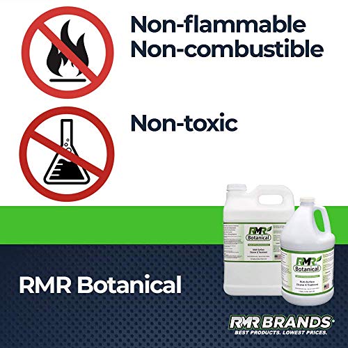 Rmr Botanical - All-Purpose Herbal Cleaning & Treatment Spray, Botanical Plant-Based Formula, Natural Rinse-Free Solution, Fresh Rosemary Lemon Scent, 1 Gallon Bottle #TOP6