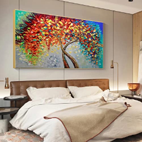 Affiche Arbre de Vie style nordique pour illuminer votre mur de salon, design végétal