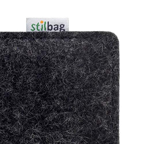 Pochette de protection LG G8s ThinQ feutre stilbag gris vert - 6
