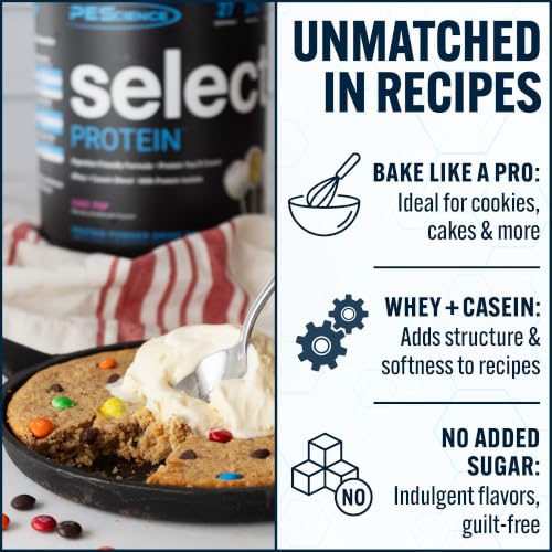 Image of PEScience Select Protein Powder, Whey and Casein Blend, Lean Protein Powder for Women and Men, Low Calorie, Low Carb, Keto Friendly, Gluten Free, Cake Pop - 5 Servings