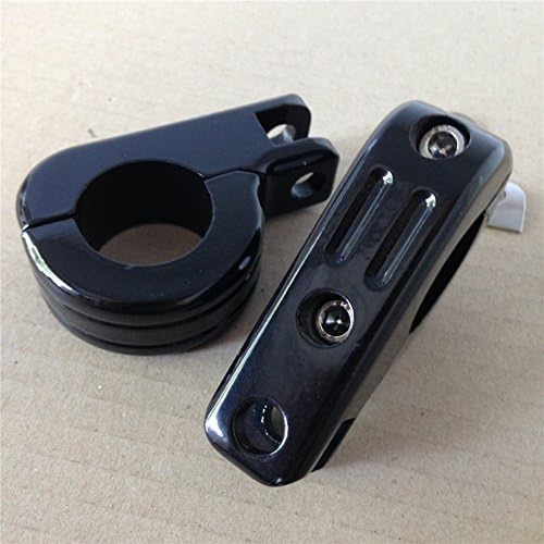 Miniatura 3 de HONGK - Abrazaderas P de montaje en barra de choque de 1 14 pulgadas compatibles con SUZUKI M109R M90 S50 C90 C109R B01BN0J9MA