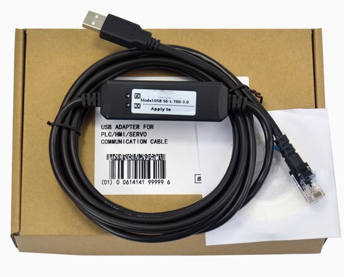 USB-S6-L-T00-3.0 for IS620P /600P/SV660N/SV630P Servo Debugging Cable Communicate and Download Cable Normal 3 Meters