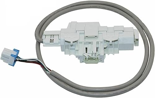 MaxLLTo Interruptor de bloqueo de puerta DC34-00025E de repuesto para lavadora Samsung AP6225255 DC34-00025A compatible con WA45K7600AW WA50K8600AV