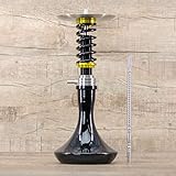 Material: Edelstahl, Aluminium, Kristallglas