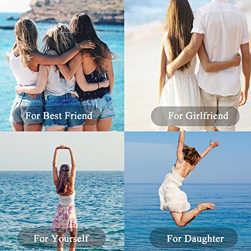 Fandy 21 Pcs Gold Chain Anklet For Women Teen Girls, Adjustable Boho Beaded Cuban Link Anklets, Cute Evil Eye Beach Ankle Bracelets For Gift #TOP5