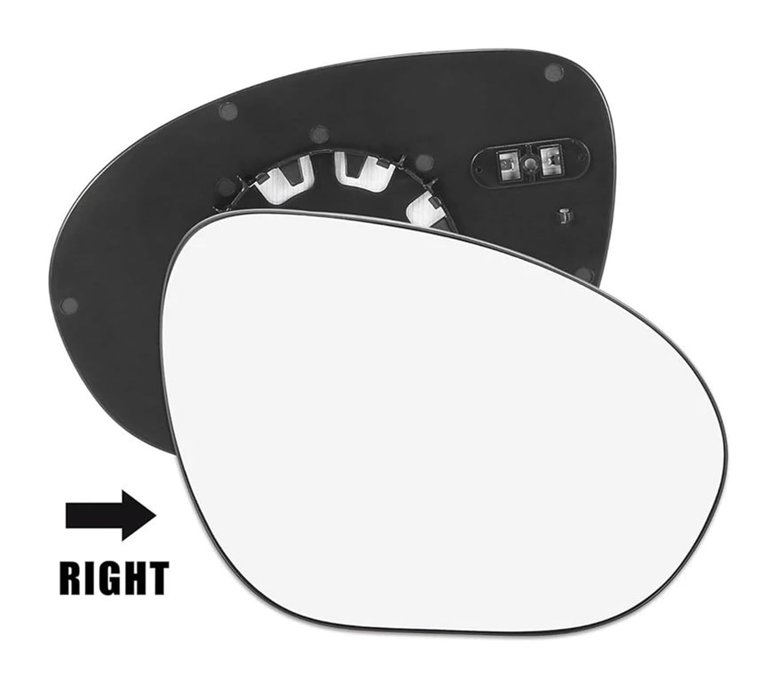Rétroviseur Latéral Chauffant Pièces Détachées 963651KA1A Et 963661KA1A Pour Nissan Pour Juke 2010-2014 Verre De Recul Miroir