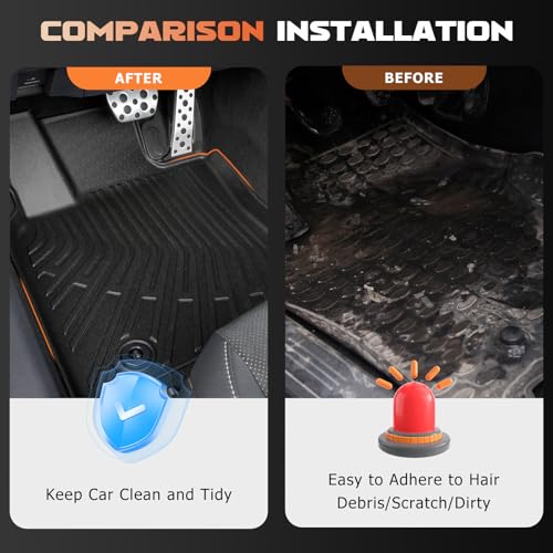 Floor Mats & Cargo Liner Set Fit for 2019-2026 Chevy Blazer Gas Only (Not for EV & Trailblazer),All Weather Protection TPE Anti-Slip Odorless Automotive Full Set Custom Car Mats Blazer Accessories by FETUSI - Used condition - Image 5