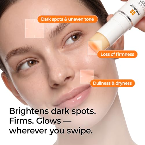 Image of Dr.Melaxin Mela-C.E Ferulic Core Multi Balm Dark Spots, Dark Circles & Fine Lines, Vitamin C.E + Ferulic Acid, Retinal, Korean Anti-Aging Glow Treatment Stick, 0.35 oz, 10g