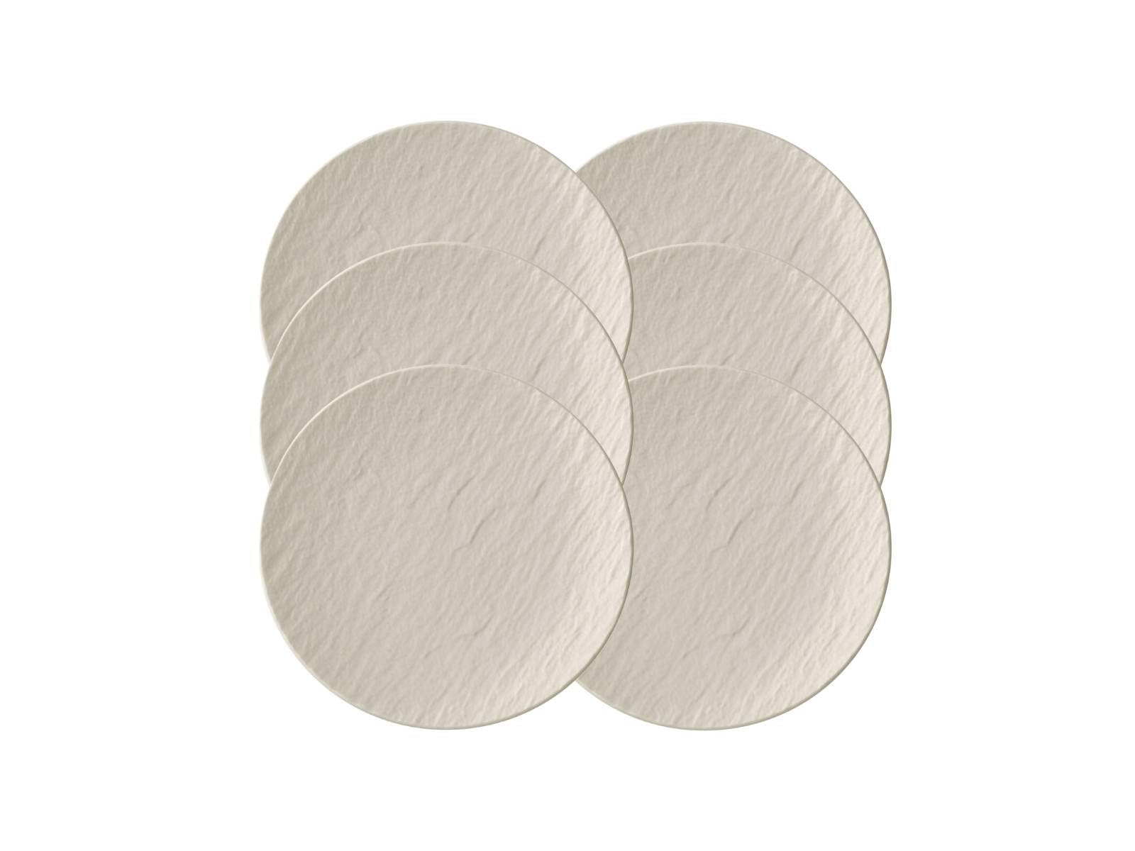 Villeroy & Boch 10-4240-2660-6 Manufacture Rock Blanc Assiette à pain en porcelaine