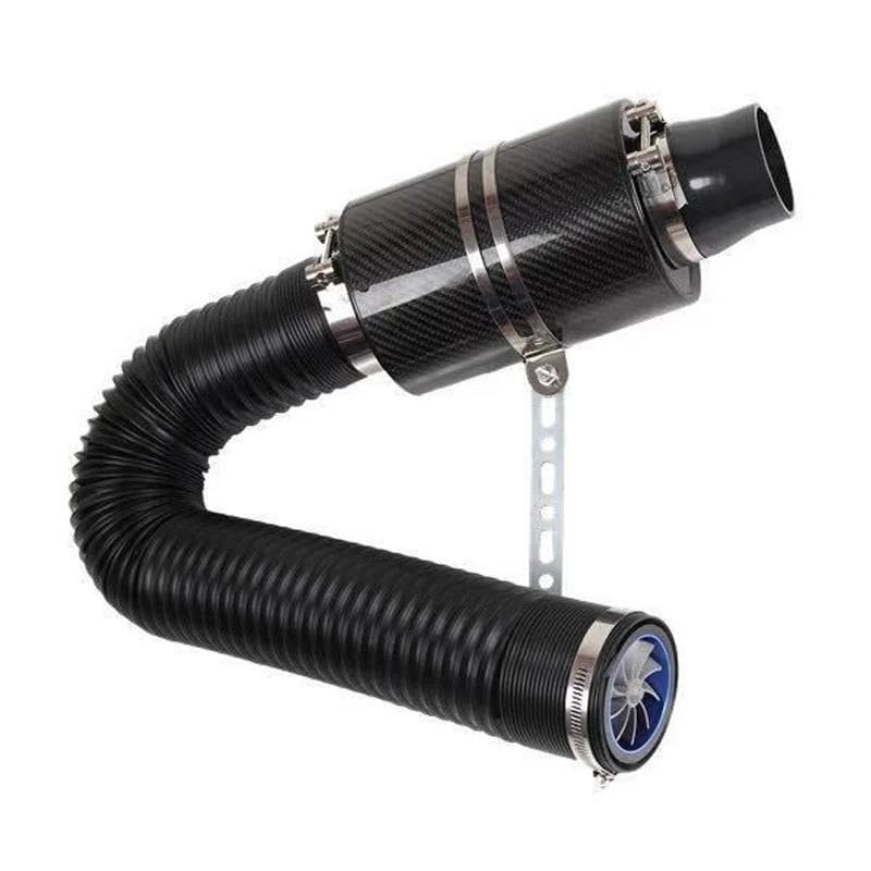 Système de filtre à air froid haute performance avec kit tuyau d'admission universel 76mm