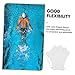 DINHEAROM 1pair Adjustable Webbed Swimming Gloves Silicone Swim Paddles for Adults for Water Fitness Training and Comfortable Design for Enhanced Performance