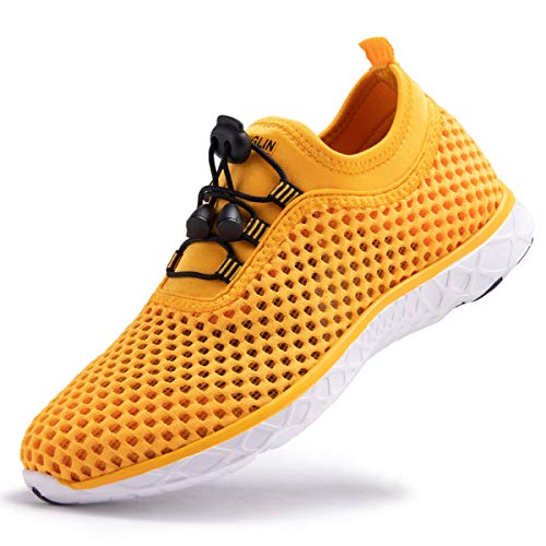 Image of Women's Quick Drying Aqua Water Shoes,3-Second Drainage & All-Terrain for Swimming,Hiking,Yoga