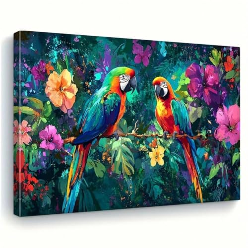 Tableau sur toile exotique grand format pour une déco chic