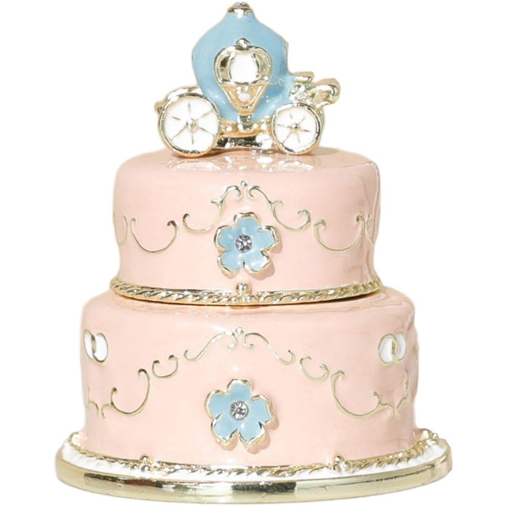Rangement bijoux cupcake émail pour organiser vos bagues avec élégance