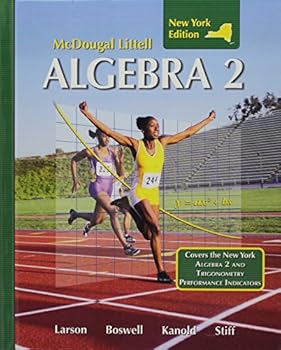 Hardcover Algebra 2: New York Edition (Holt McDougal Larson Algebra 2) Book