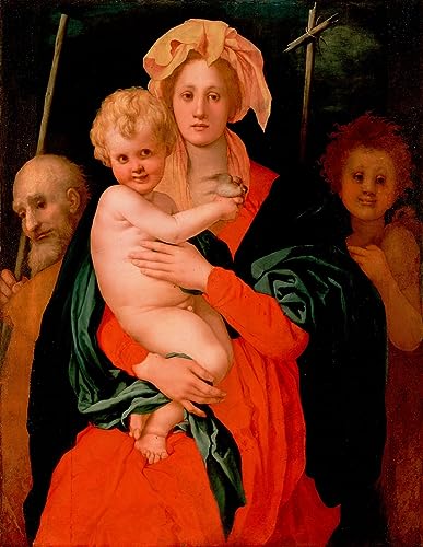 Carteles e impresiones de Jacopo Pontormo: cuadros para decoración de pared de Dama y Niño