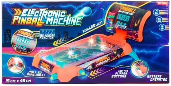 Toi-Toys Pinball Machine Toy Electronic Neon Lighting Dots