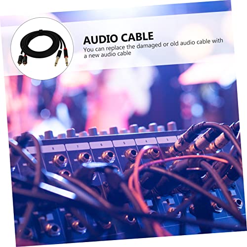 Cable de audio para micrófono DOITOOL en color negro para mezclador y grabadora 6