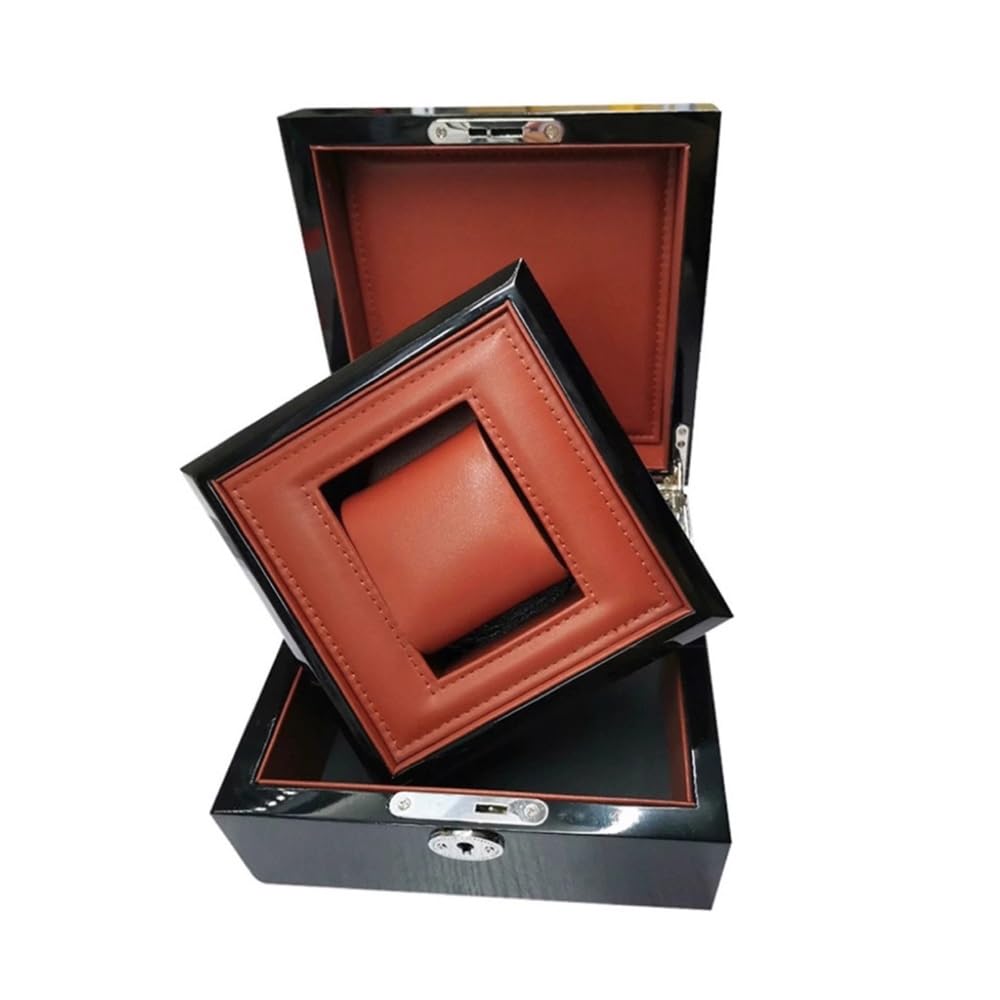 Uhrenbox, Einzeluhr-Geschenkbox mit Kissen, Armbanduhr-Uhrengehäuse-Aufbewahrungsbox for Weihnachten, Geburtstage, Jahrestag