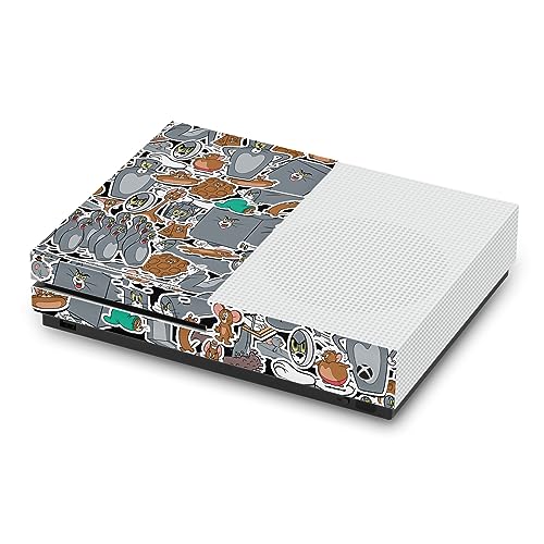 Skin Xbox One S autocollant vinyle Tom and Jerry couverture de protection