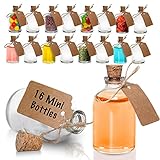👰 Persönlicher Touch - jede Flasche enthält ein kleines Stück Schnur mit einem 3 x 5 cm großen Etikett. Diese Etiketten sind perfekt für Hochzeiten und Feiern. Sie können sie für Namen, Platzierungen auf den Sitzen oder die Namen des alkoholischen Getränks im Glas! Die dekorative Schnur und das Etikett sind eine süße Ergänzung für alle Feiern!