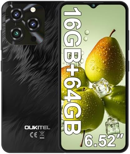 OUKITEL C3 SIM-Free & Unlocked Mobile Phones - 16GB RAM+64GB ROM/...