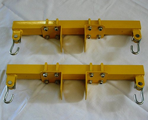 Adjustable Swingset Glider Brackets (Yellow)