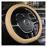 Con cuero de microfibra suave, transpirable y cómodo, esta funda para volante es transpirable, resistente al calor, al frío y al desgaste, mantendrá las manos secas del sudor en el calor.