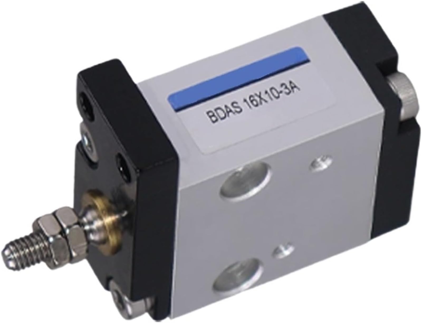 Ahyln One Color Multi Mount Linear Actuator Bdas16x10-3A - 16Mm Bore, 10Mm Stroke, Industrial Pneumatic Cylinder For Machine Motion Control .0614
