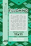 Sudoku Fillomino - 200 Easy Puzzles 11x11 (Volume 40)