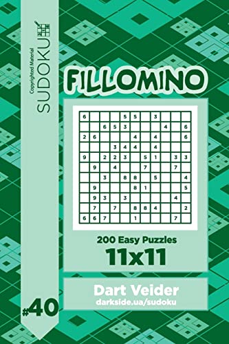 Sudoku Fillomino - 200 Easy Puzzles 11x11 (Volume 40)