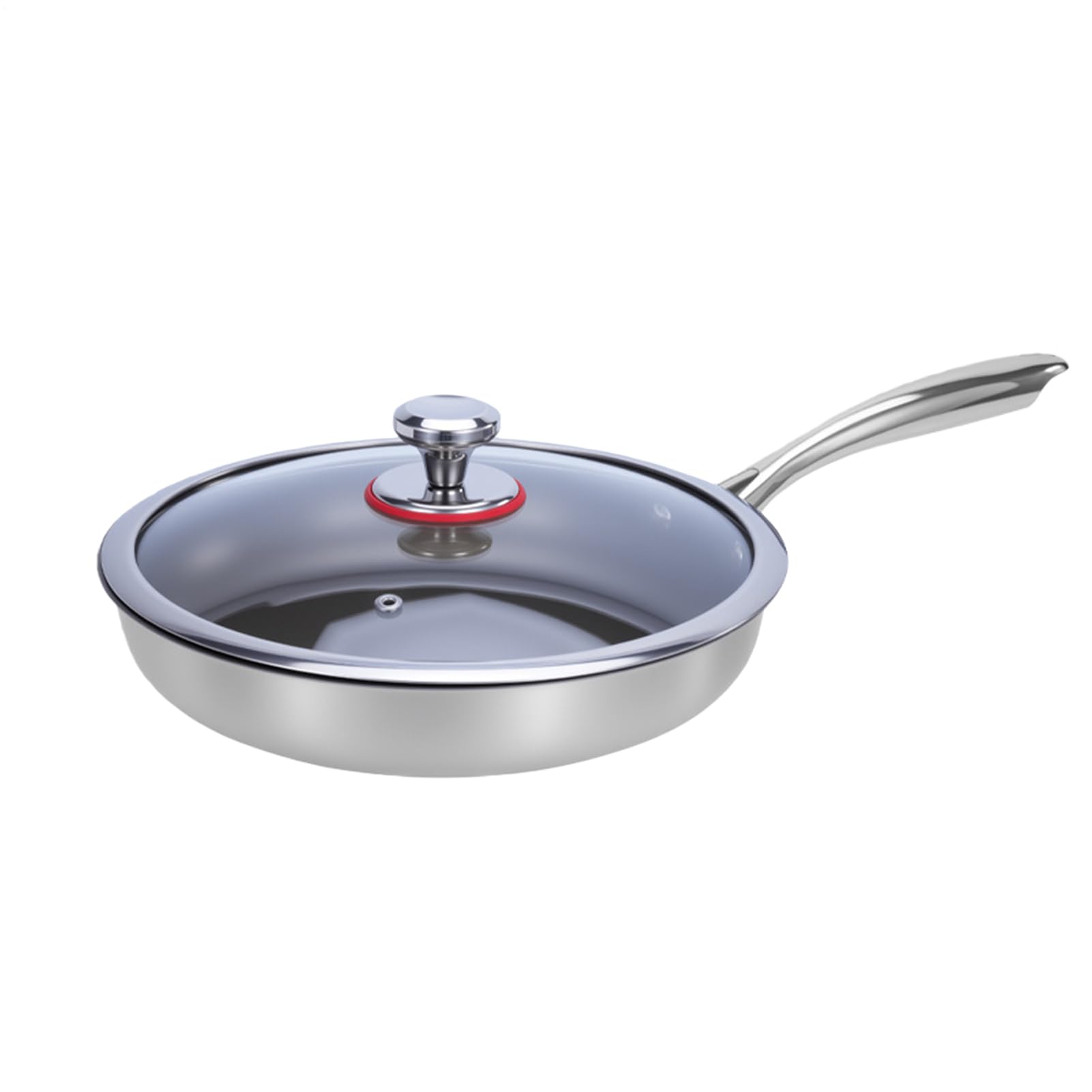 Pentole in Titanio per Cucinare Cucina Antiaderenti | Padella Da Cucina Domestica Per Cuochi Domestici Principianti Proprietari di Casa Preparazione Pasti Uova Carni Appartamento