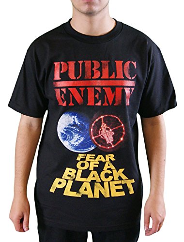 Public Enemy Men's Fear of a Black Planet 2X-Large Black