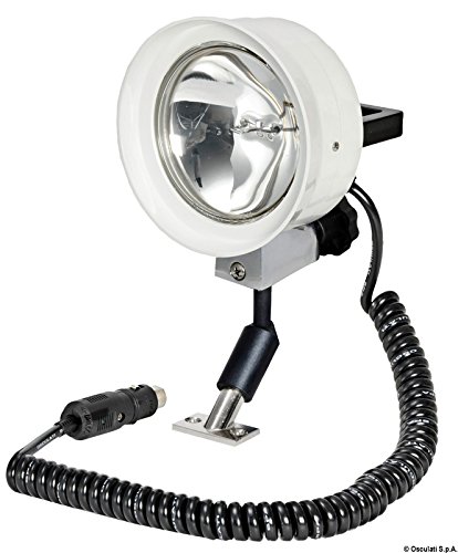 Projecteur 12V Osculati 100W éclairage halogène puissant à fixation murale orientable