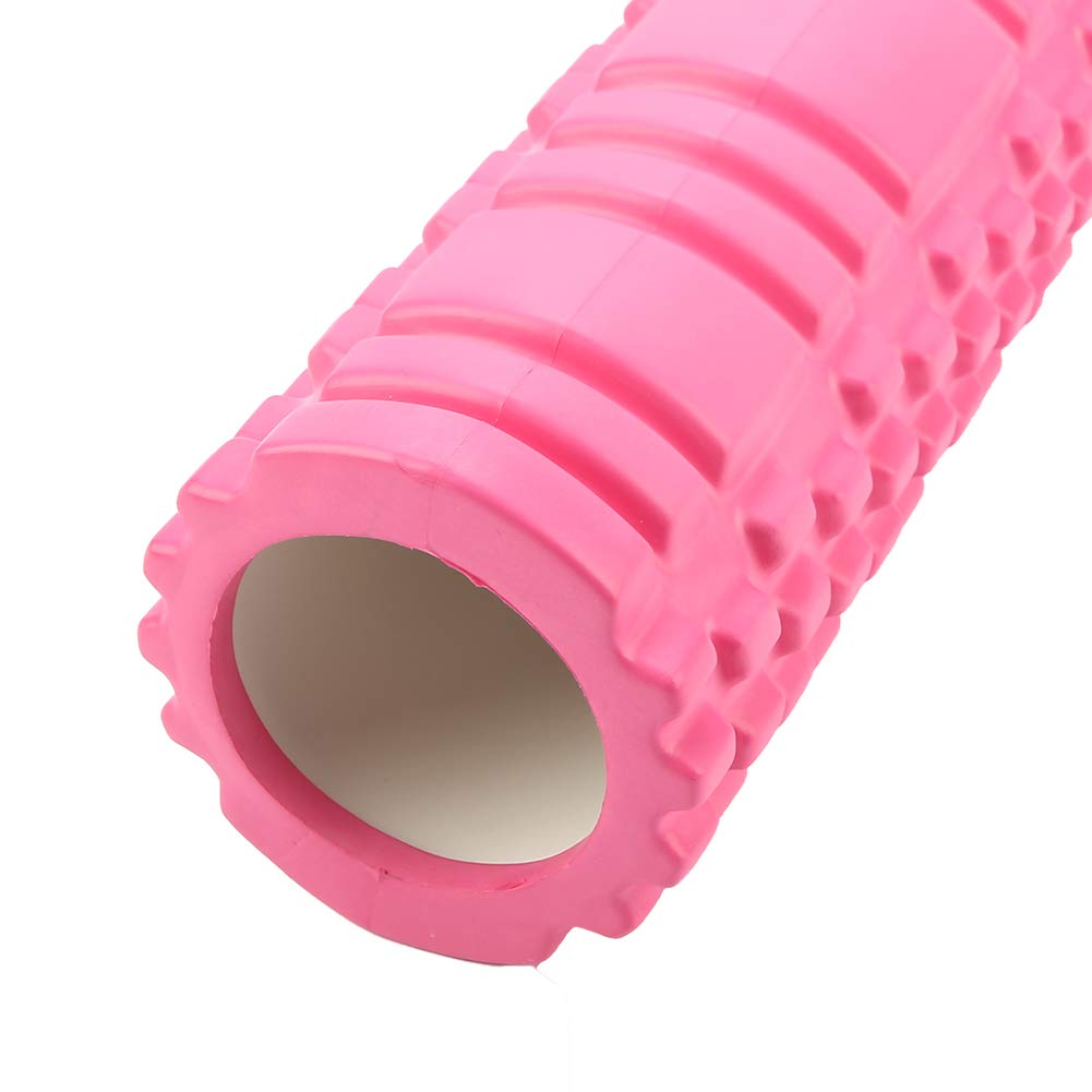 Mini Hollow Yoga, Fitness Roller Physio Workout Ćwiczenia Kolumna do Masażu (różowa)