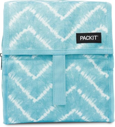 Image of Packit, Lunch Bag Freezable Aqua Tie Dye (Pack of 12)