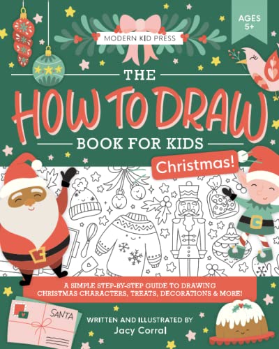 The How to Draw Book for Kids, Christmas Edition: A Simple Step-by-Step Guide to Drawing Cute Christmas Characters, Treats, Decorations, Gifts, Stockings, Reindeer and More image 2