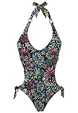 VILEBREQUIN Trikini con Estampado Evening Birds para Mujer - Negro - S