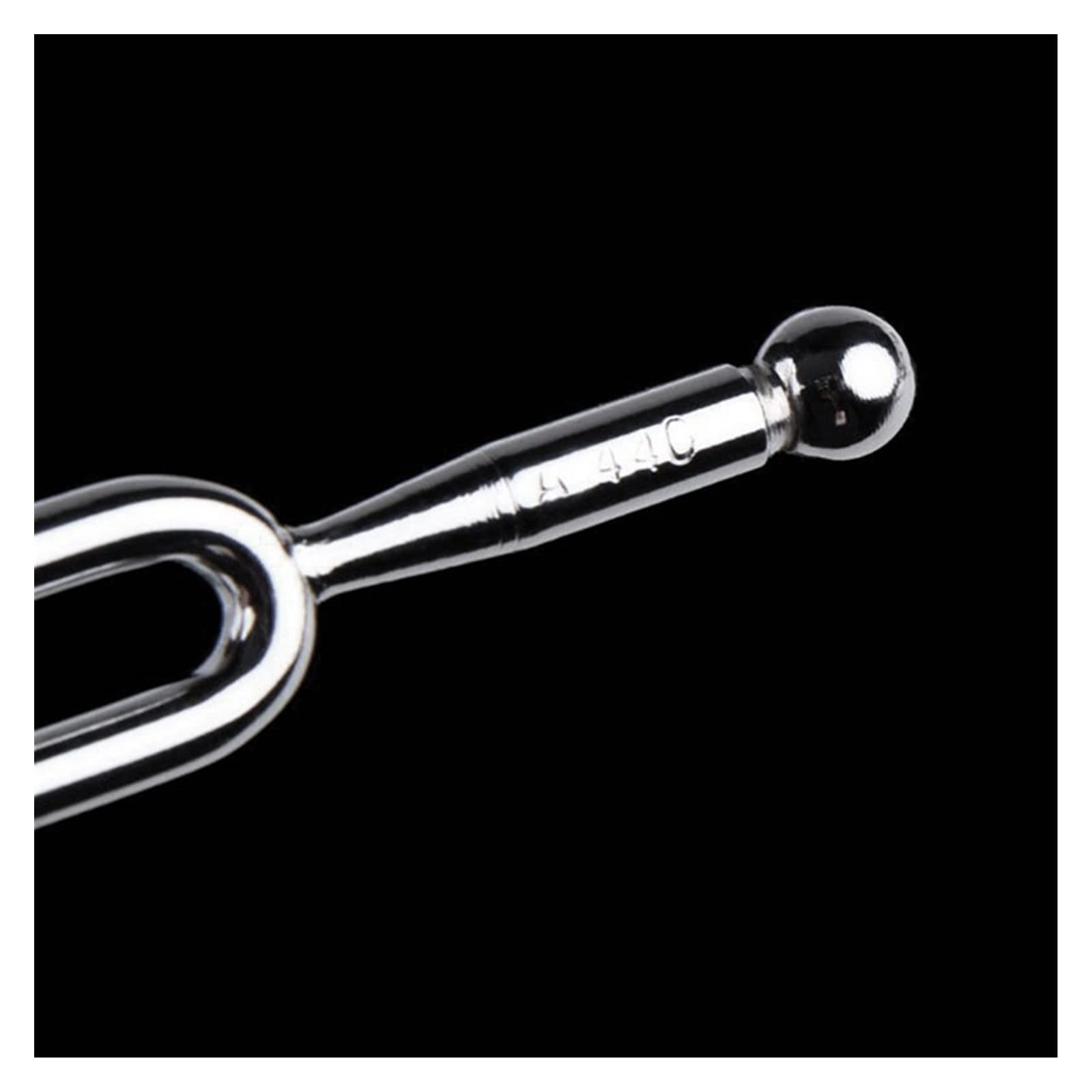 Tuning Fork Standard A 440Hz Tone Tunning Musical Strument for Violin Guitar Tuner Fork Guitar Parte (Color : White)