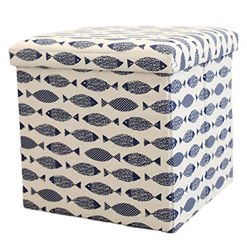 Repose-Pieds Ottoman Rangement Pliable | Tabouret Mousse Mémoire Table Basse - 2