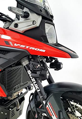 Soporte de montaje de luces auxiliares Suzuki V-Strom DL1050 XT accesorio de focos trail 2