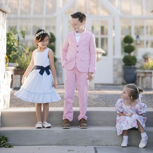 Hope & Henry Girls' Sleeveless Summer Party Dress3