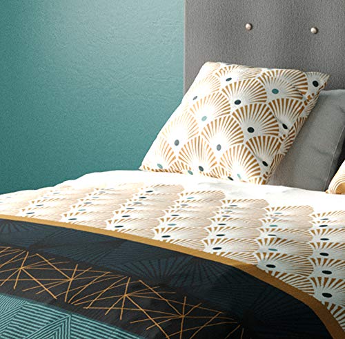 Housse de couette 100% coton 57 fils pour des nuits douillettes